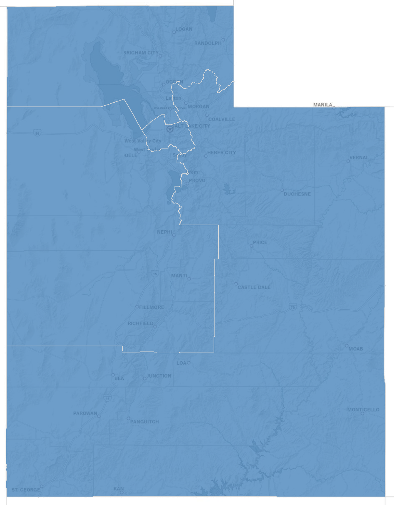 New legislative map